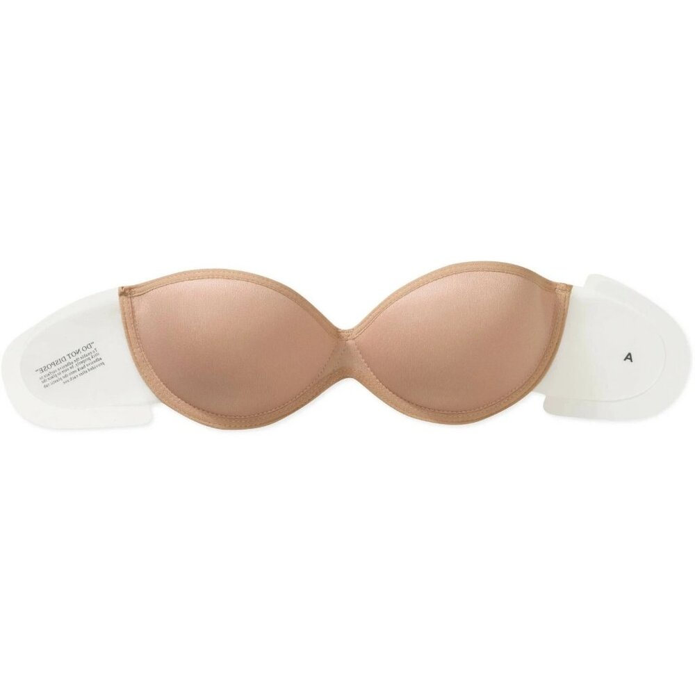 Lingerie Solutions Backless Strapless Bra - C Cup Nude NEW